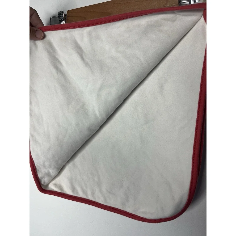 First Impressions White‎ Reindeer Floral Baby Blanket Christmas